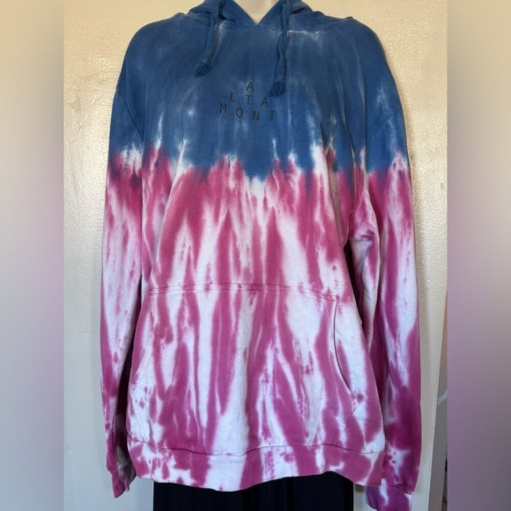 Altamont Womans Tye Dye Medium Hoodie